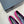 BABYLONE BALLET FLAT IN BRIGHT PINK SUEDE