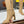 FENDI knee boots high heel beige cowhide 521211