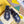 FF Sunshine 65 Blue Dark Grey Canvas Flatform Slide