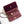 CC 26C Flap Bag 20 Burgundy Velvet