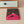 LV Porte-Cartes Magnet Brown Pink Monogram Canvas & Cowhide