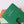 LV Porte-Cartes Magnet Brown Green Monogram Canvas & Cowhide