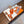 HM Oasis Sandals 4.5cm Orange Embossed Calfskin 707110