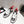 CL 25 Astroloubi Couple's Sneaker Black White Cowhide 323158