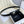 SMALL TRIOMPHE BELT 18 MM BLACK LEATHER SILVER HARDWARE