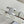 CEL Silver 25mm Triomphe Belt White Beige Canvas 180419