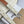 CEL Silver 25mm Triomphe Belt White Beige Canvas 180419