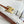 CEL Gold 25mm Triomphe Belt White Beige Canvas 180418
