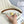 CEL Gold 25mm Triomphe Belt White Beige Canvas 180418