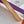 HM Kelly Belt 18mm Violet Epsom Leather