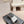 mule sandal 40 white black quilted calfskin
