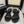 CC 25 Bow Attached Sandals Black Sheepskin 233421