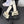 cc25 slide sandal 65mm ruffle bow heels black grosgrain white canvas 233582