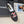 CC Loafer In Black Canvas With Colorful Logo