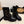 CC 2025 Lace-up Combat Boot Black Leather 548115