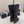 CC 26 Wedge Boot With Quilted Camellia Pattern Black Fabric 588892