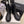 CC 26 Boot With Lug Sole Black Calfskin 588678