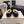 CC 26 Shearling Loafer Black White Leather Wool 588714