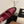 CC 26FW Slingback 7.5cm Black Burgundy Lambskin Patent Leather 676113