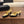CC 26FW Slingback 7.5cm Black Beige Lambskin Patent Leather 676114