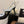 CC 26FW Slingback 7.5cm Black Grey Lambskin Patent Leather 676115