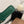HM 26s Oran Studded Sandals In Emerald Green Calfskin