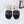 CD 26s Slippers Black Beige Cowhide 681587