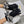 WOOL GLOVES BLACK ATTACHED BUTTERFLY BOW 215146
