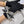 WOOL GLOVES BLACK ATTACHED BUTTERFLY BOW 215146