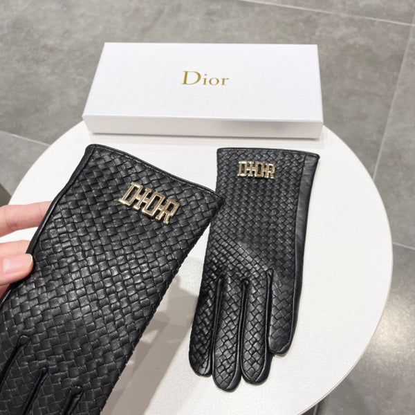 TOUCHSCREEN GLOVES IN BLACK LAMBSKIN 119030
