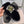 SCARF IN BLACK RABBIT FUR 397452