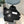 SET BEANIE HAT AND SCARF IN BLACK WOOL 424024