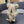BEANIE HAT IN CREAM BEIGE WOOL AND LAMB FUR 427793