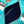 KEEPALL BANDOULIÈRE 25 IN TURQUOISE BLUE MONOGRAM EMBOSSED CALFSKIN