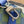 KEEPALL BANDOULIÈRE 45 IN BLUE GREEN DAMIER HERITAGE COATED CANVAS