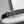 HM REVERSIBLE BLACK LEATHER STRAP 32 MM SILVER HARDWARE