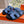 HM Chypre Sandal Demin Blue Ostrich Leather 202805