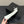 ballet flat flower white calfskin black patent calfskin