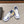 CC CLASSIC SNEAKER IN WHITE MIX COBALT BLUE LAMBSKIN