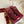 GG PrinceTown Mule Dark Red Mesh With Crystal