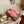 LP 26s Lock Charm Mules In Pink Suede