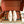 LP 26s Lock Charm Mules In Cream White Suede