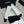 CC 25p Ballet Flat White Cotton Mesh Fabric Grosgrain