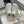 Chloe Nama Shearling-Lined Mule Light Gray Suede 523134