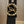 LV CIRCLE PEARL 35MM REVERSIBLE BELT IN BLACK CALFSKIN GOLD HARDWARE