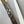 LV  MINI FLOWERGRAM 30MM REVERSIBLE BELT IN WHITE CALFSKIN SILVER HARDWARE