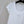 MM6 Rhinestone Letter Short-Sleeved T-Shirt White Cotton 387955