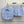 Prad 2026 Plaid Top With Short Blue White Cotton 393519