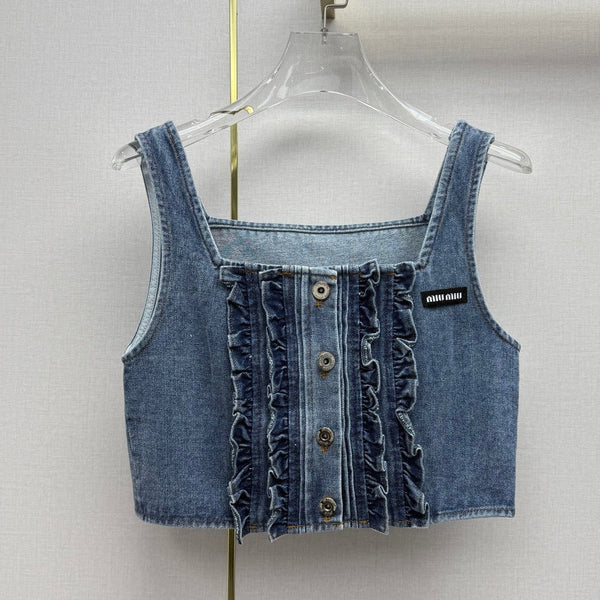Miu 2026 Crop Top Demin 400230