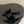 25S Embroidery Double C Mule 15mm Black Velvet 247580